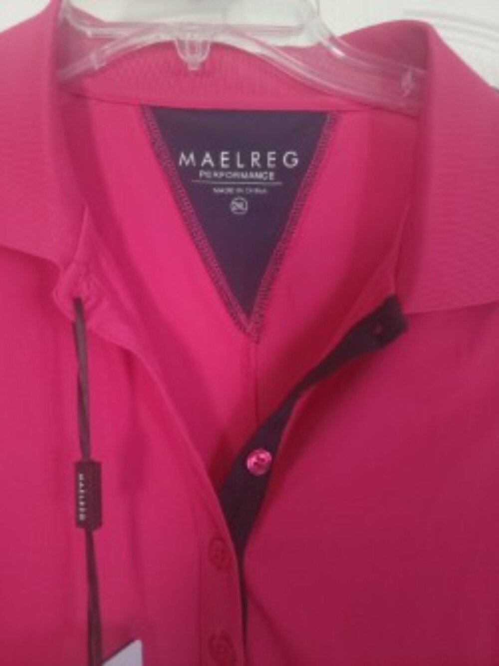 NWT Maelreg 2XL Sleeveless Polo Dress UPF 30 Moisture Wicking 4 Way Stretch Golf - Picture 10 of 11